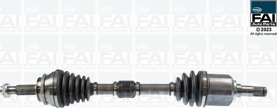 FAI AutoParts FPDS190 - Arbre de transmission cwaw.fr