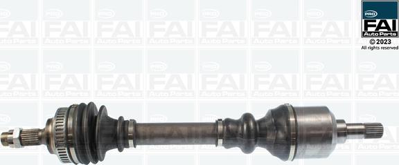 FAI AutoParts FPDS206 - Arbre de transmission cwaw.fr