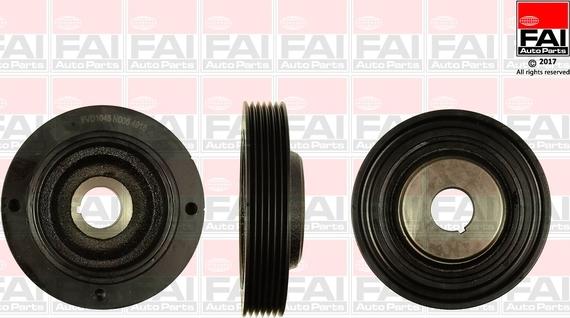 FAI AutoParts FVD1045 - Poulie, vilebrequin cwaw.fr