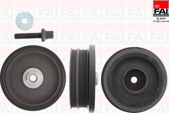 FAI AutoParts FVD1004K - Poulie, vilebrequin cwaw.fr