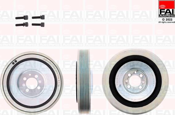 FAI AutoParts FVD1017K - Poulie, vilebrequin cwaw.fr