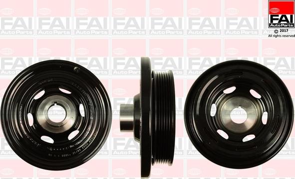 FAI AutoParts FVD1029 - Poulie, vilebrequin cwaw.fr