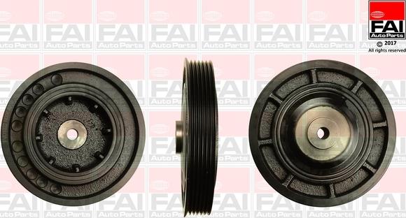 FAI AutoParts FVD1022 - Poulie, vilebrequin cwaw.fr