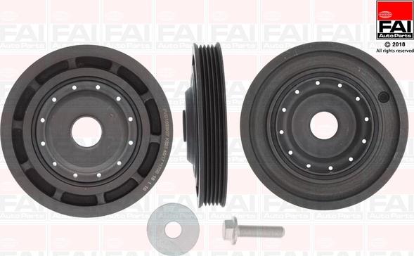 FAI AutoParts FVD1155K - Poulie, vilebrequin cwaw.fr