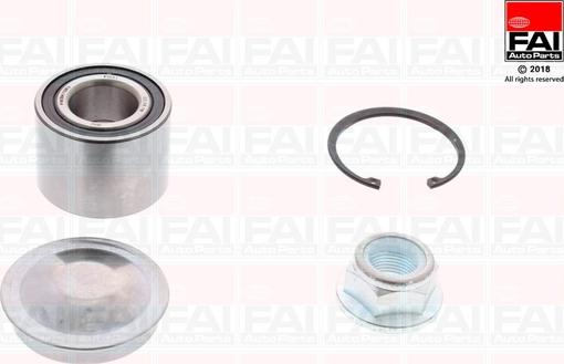 FAI AutoParts FWBK1062 - Kit de roulements de roue cwaw.fr