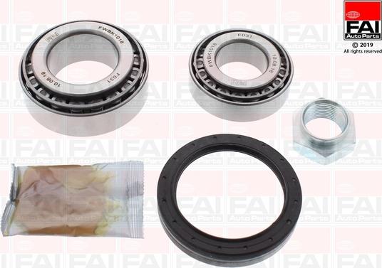 FAI AutoParts FWBK1018 - Kit de roulements de roue cwaw.fr