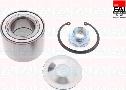 FAI AutoParts FWBK1089 - Kit de roulements de roue cwaw.fr