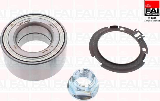 FAI AutoParts FWBK1088 - Kit de roulements de roue cwaw.fr