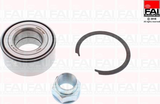 FAI AutoParts FWBK1027 - Kit de roulements de roue cwaw.fr