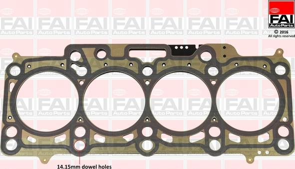 FAI AutoParts HG1663B - Joint d'étanchéité, culasse cwaw.fr