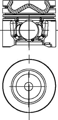 FAI AutoParts PK148-000 - Piston cwaw.fr