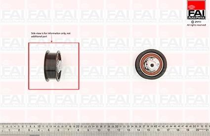 FAI AutoParts T9493 - Poulie-tendeur, courroie de distribution cwaw.fr