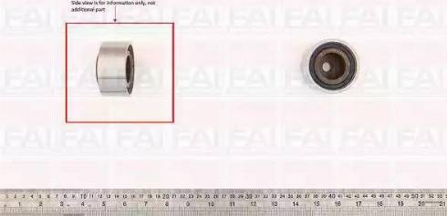 FAI AutoParts T9492 - Poulie renvoi / transmission, courroie de distribution cwaw.fr