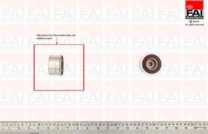 FAI AutoParts T9447 - Poulie renvoi / transmission, courroie de distribution cwaw.fr