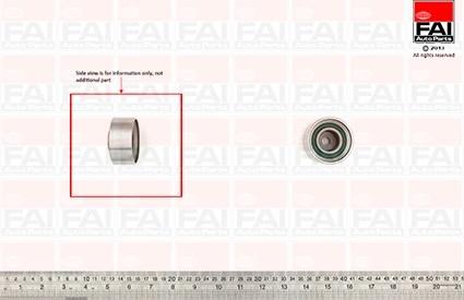 FAI AutoParts T9456 - Poulie renvoi / transmission, courroie de distribution cwaw.fr