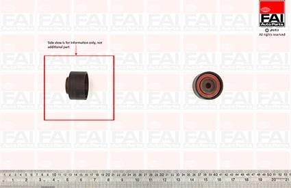 FAI AutoParts T9468 - Poulie renvoi / transmission, courroie de distribution cwaw.fr