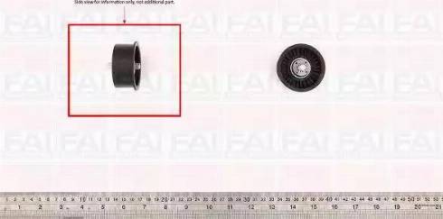 FAI AutoParts T9401 - Poulie renvoi / transmission, courroie de distribution cwaw.fr