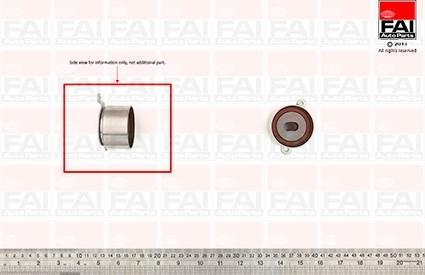 FAI AutoParts T9417 - Poulie-tendeur, courroie de distribution cwaw.fr