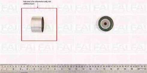 FAI AutoParts T9505 - Poulie renvoi / transmission, courroie de distribution cwaw.fr