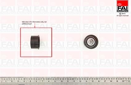 FAI AutoParts T9503 - Poulie renvoi / transmission, courroie de distribution cwaw.fr