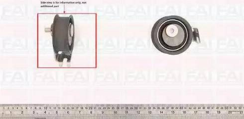 FAI AutoParts T9581 - Poulie-tendeur, courroie de distribution cwaw.fr