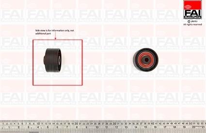 FAI AutoParts T9534 - Poulie renvoi / transmission, courroie de distribution cwaw.fr