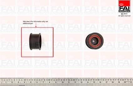 FAI AutoParts T9521 - Poulie renvoi / transmission, courroie de distribution cwaw.fr