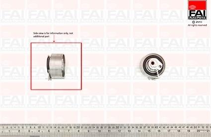 FAI AutoParts T9573 - Poulie-tendeur, courroie de distribution cwaw.fr