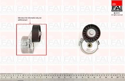 FAI AutoParts T9606 - Tendeur de courroie, courroie trapézoïdale à nervures cwaw.fr