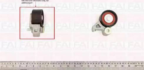 FAI AutoParts T9684 - Poulie-tendeur, courroie de distribution cwaw.fr