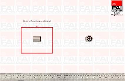 FAI AutoParts T9344 - Poulie renvoi / transmission, courroie de distribution cwaw.fr