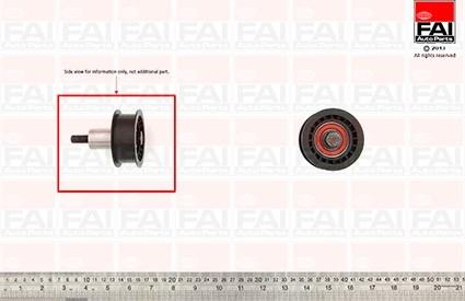 FAI AutoParts T9358 - Poulie renvoi / transmission, courroie de distribution cwaw.fr