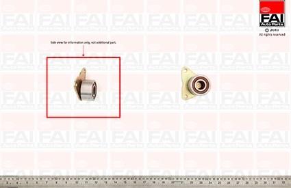 FAI AutoParts T9303 - Poulie renvoi / transmission, courroie de distribution cwaw.fr