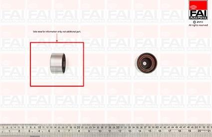 FAI AutoParts T9380 - Poulie renvoi / transmission, courroie de distribution cwaw.fr