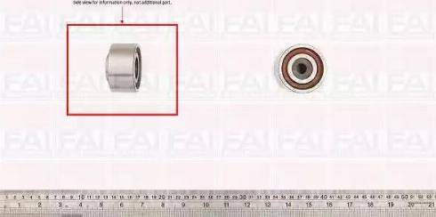 FAI AutoParts T9337 - Poulie renvoi / transmission, courroie de distribution cwaw.fr