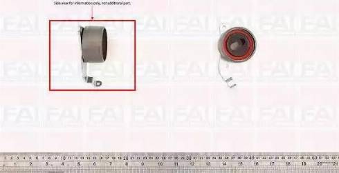 FAI AutoParts T9325 - Poulie-tendeur, courroie de distribution cwaw.fr