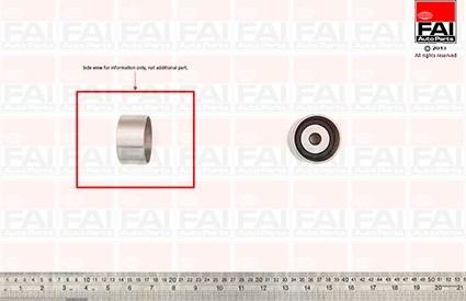 FAI AutoParts T9326 - Poulie renvoi / transmission, courroie de distribution cwaw.fr