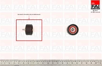 FAI AutoParts T9377 - Poulie renvoi / transmission, courroie de distribution cwaw.fr