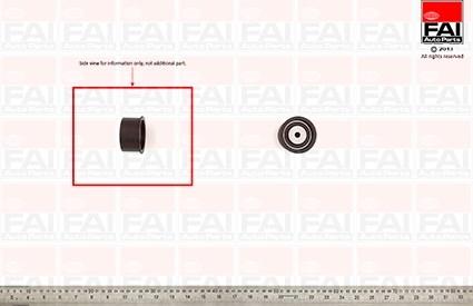 FAI AutoParts T9259 - Poulie renvoi / transmission, courroie de distribution cwaw.fr