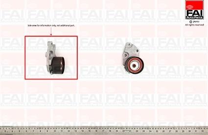 FAI AutoParts T9266 - Poulie-tendeur, courroie de distribution cwaw.fr