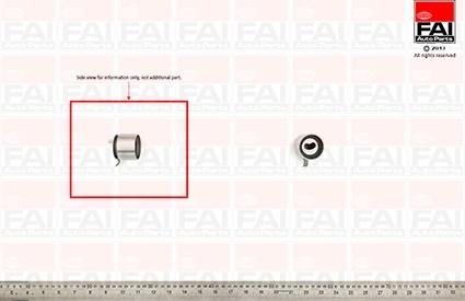 FAI AutoParts T9267 - Poulie-tendeur, courroie de distribution cwaw.fr