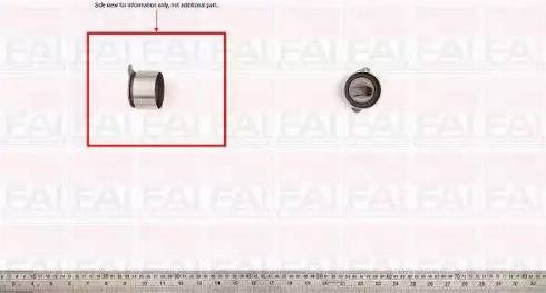 FAI AutoParts T9285 - Poulie-tendeur, courroie de distribution cwaw.fr