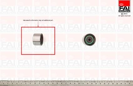 FAI AutoParts T9281 - Poulie renvoi / transmission, courroie de distribution cwaw.fr