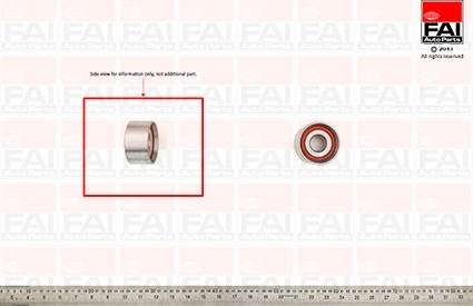 FAI AutoParts T9277 - Poulie renvoi / transmission, courroie de distribution cwaw.fr