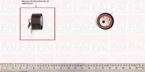 FAI AutoParts T9776 - Poulie-tendeur, courroie de distribution cwaw.fr