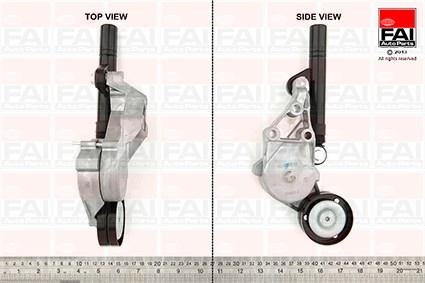 FAI AutoParts T1004 - Tendeur de courroie, courroie trapézoïdale à nervures cwaw.fr