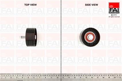 FAI AutoParts T1018 - Poulie renvoi / transmission, courroie de distribution cwaw.fr