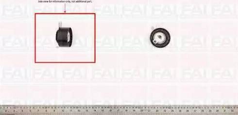 FAI AutoParts T1168 - Poulie-tendeur, courroie de distribution cwaw.fr