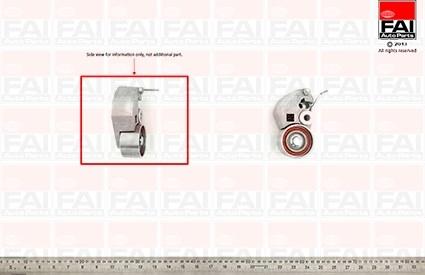 FAI AutoParts T1163 - Poulie-tendeur, courroie de distribution cwaw.fr