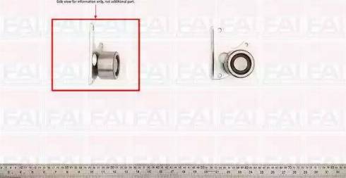 FAI AutoParts T3002 - Poulie renvoi / transmission, courroie de distribution cwaw.fr